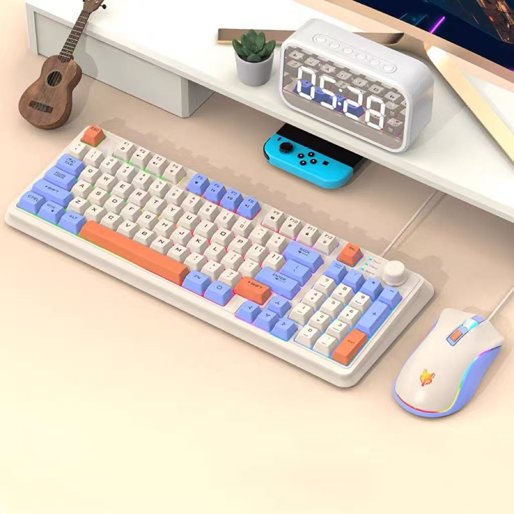 K820 USB Wired Gaming Keyboard - Gaming Keyboard Mouse Set ulasan dan harga