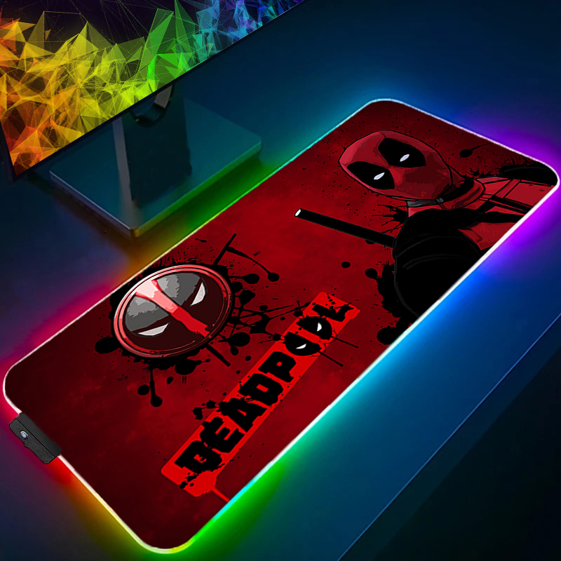 LED Mouse Pad Gaming Backlight - Gaming Keyboard Easy To Clean ulasan dan harga