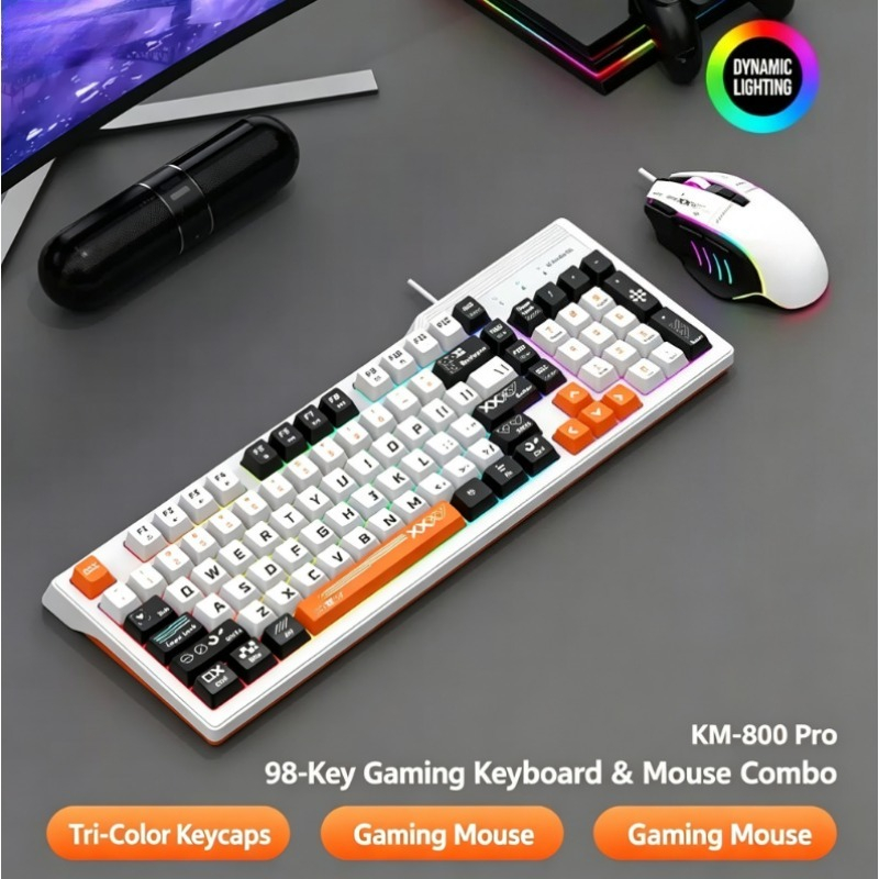 K8pro 3 In 1 Gaming Combo Wire - Gaming Keyboard Mouse Set ulasan dan harga