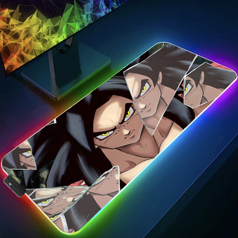 LED Mouse pad Dragon Ball Comp - Gaming Keyboard Noise ulasan dan harga