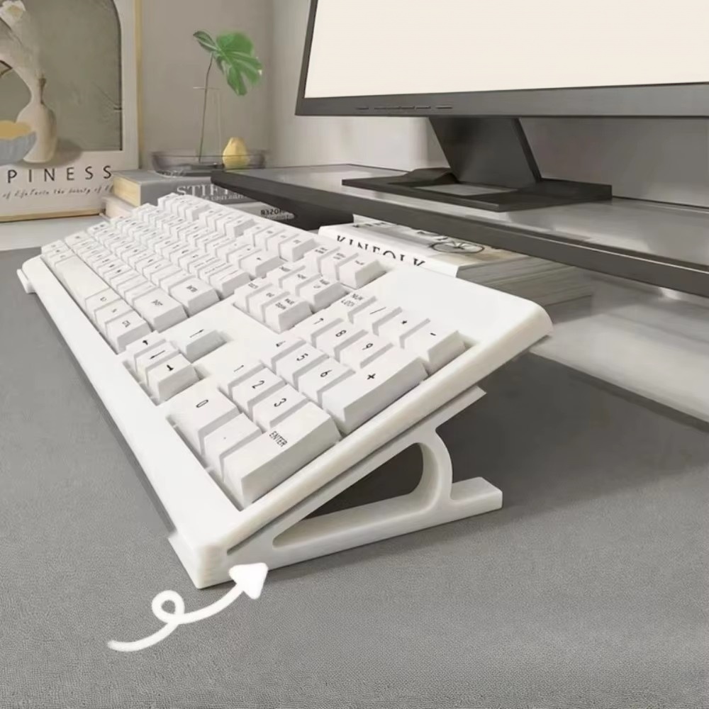 2pc Ergonomic Keyboard Riser F - Gaming Keyboard Ergonomic ulasan dan harga