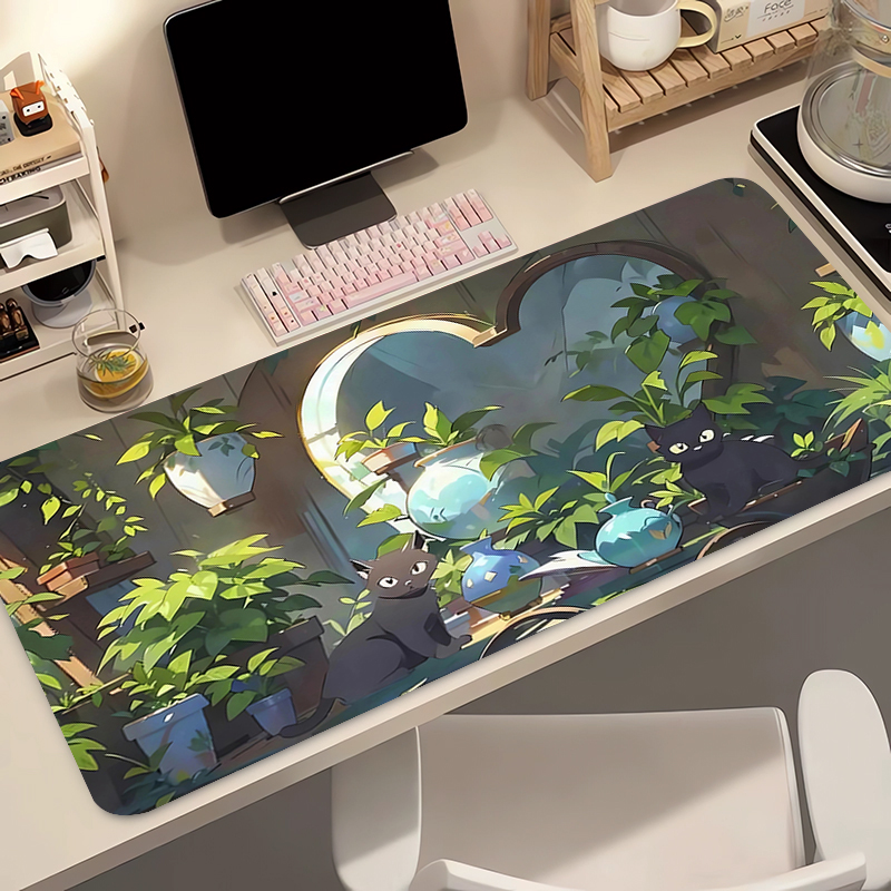 Kawaii Black Cat Silicone Soft - Gaming Keyboard Tactile ulasan dan harga