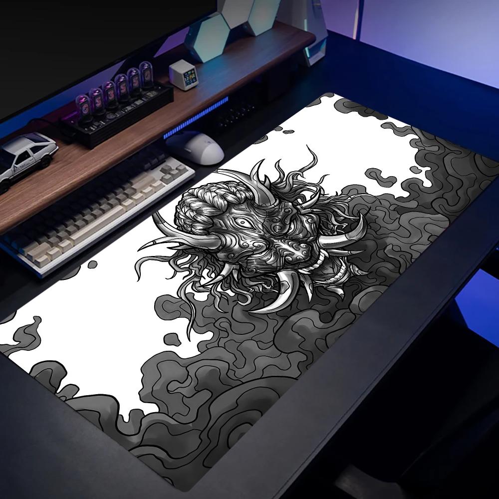 Oni Hannya Mouse Pad Large Set - Gaming Keyboard Mouse Set ulasan dan harga