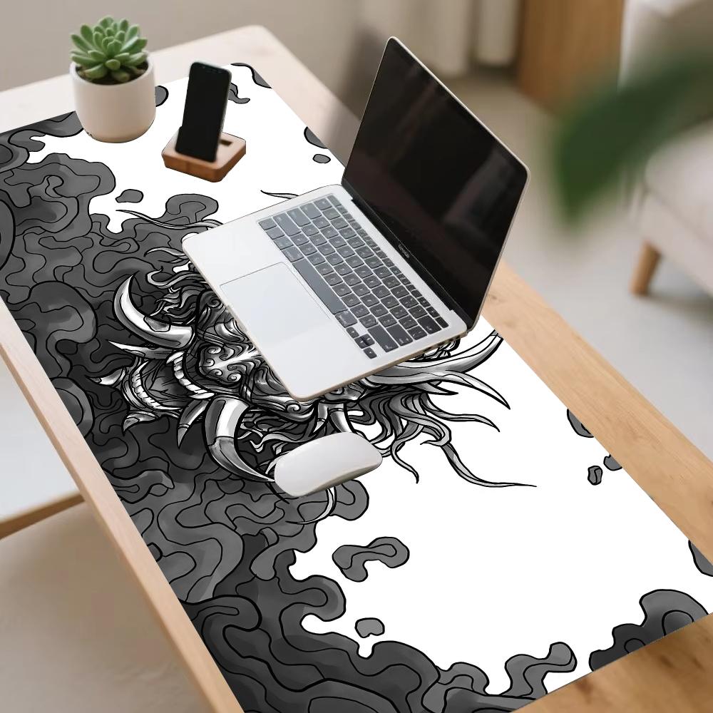 Oni Hannya Mouse Pad Large Set - Gaming Keyboard Mouse Set ulasan dan harga