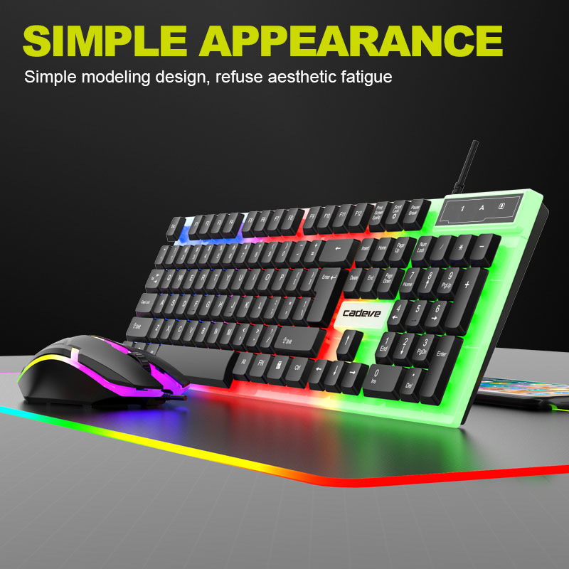 APAYADO LDK9122 Wired Gaming K - Gaming Keyboard Mouse Set ulasan dan harga