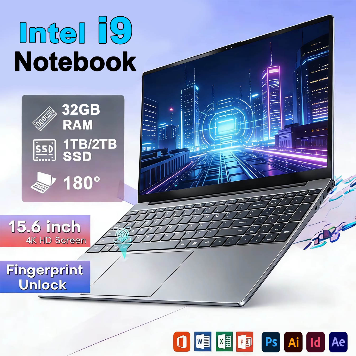 2026 NEW 15.6Inch Portable Lap - Gaming Keyboard 2026 ulasan dan harga