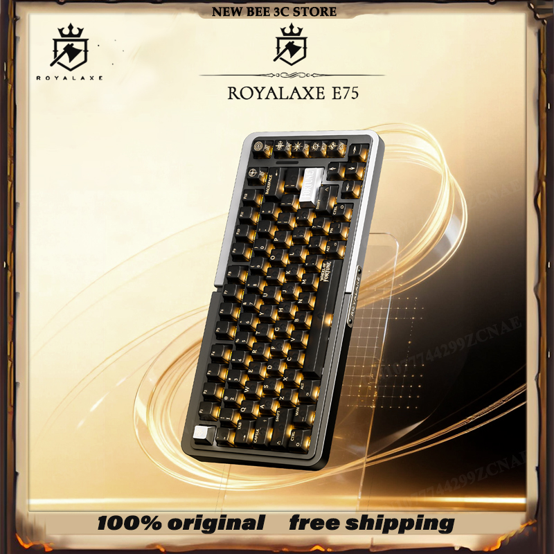 Royalaxe E75 HE Aluminum Shell - Gaming Keyboard Hall Effect Switches ulasan dan harga
