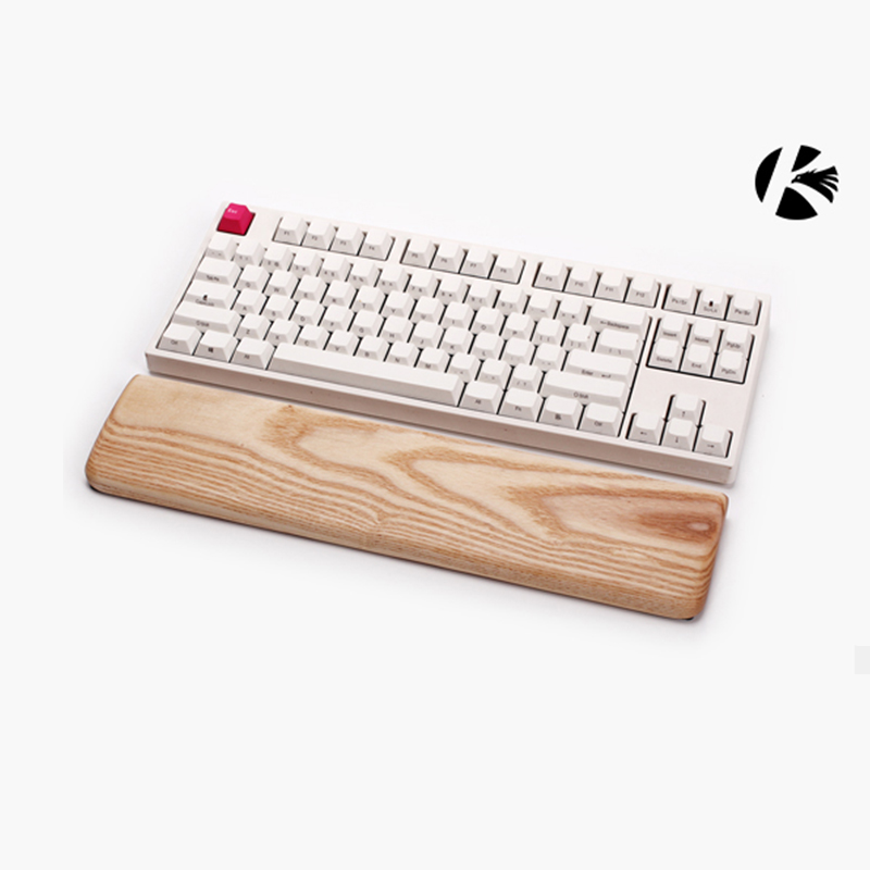 Kashcy solid Ashtree wooden pa - Gaming Keyboard Ergonomic ulasan dan harga