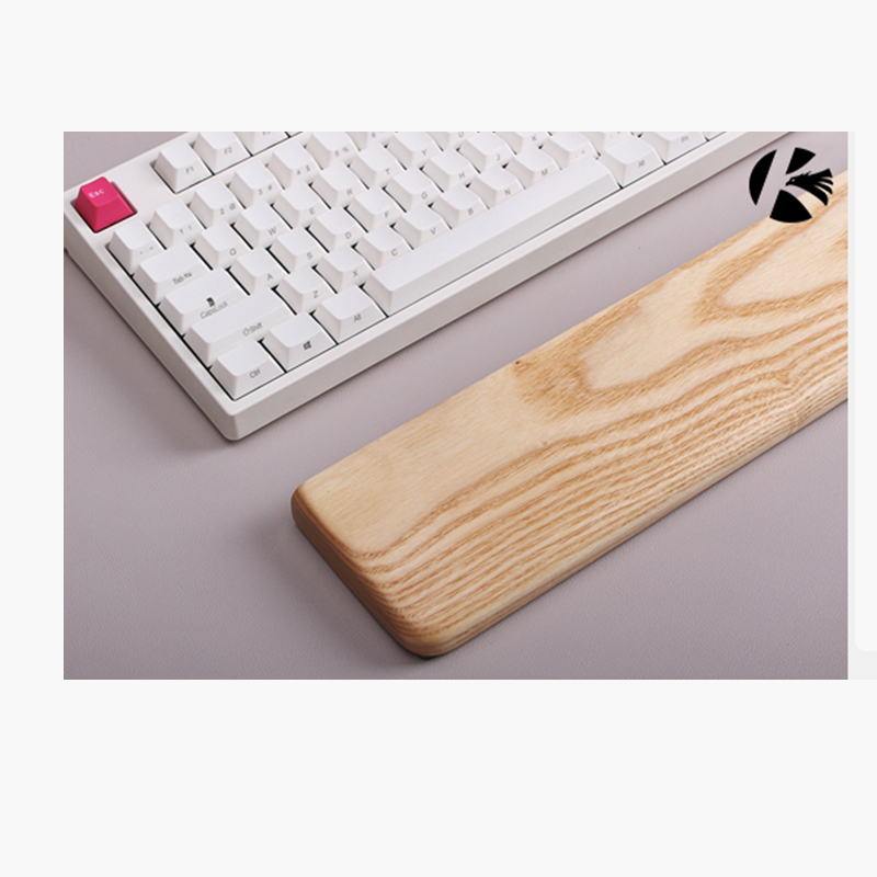 Kashcy solid Ashtree wooden pa - Gaming Keyboard Ergonomic ulasan dan harga