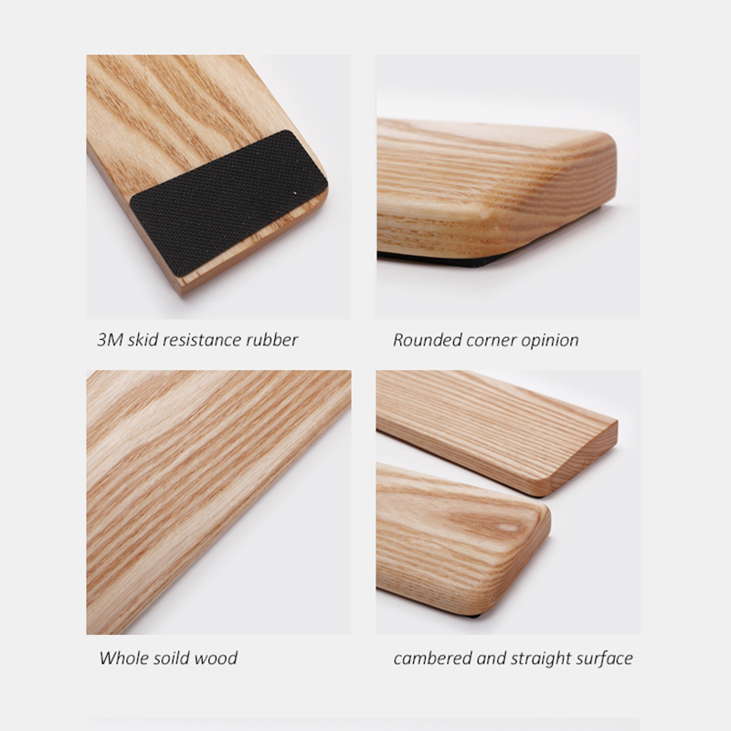 Kashcy solid Ashtree wooden pa - Gaming Keyboard Ergonomic ulasan dan harga